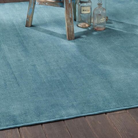 alfombra vintage epok color azul de kp alfombras a medida