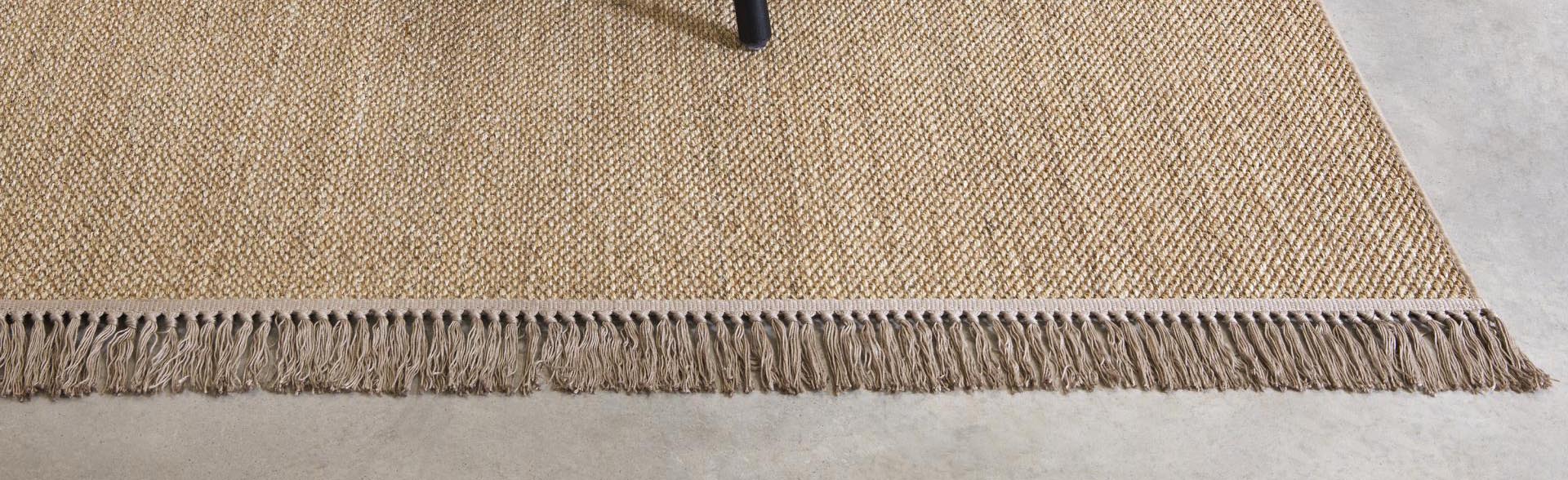  A1HC - Alfombra de sisal y lana, alfombras de fibra