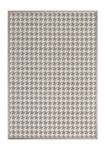 alfombras de diseño geometrik kp pata de gallo color piedra