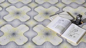 alfombra KP Pappenpop con dibujos geométricos