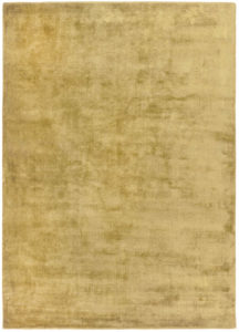 vista panorámica de alfombra doblada ligne pure color plata