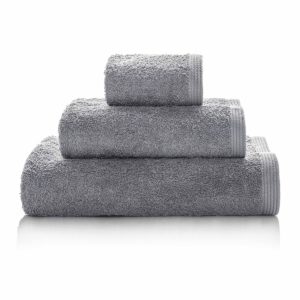 juego de toallas de baño sorema new plus color magnetic grey