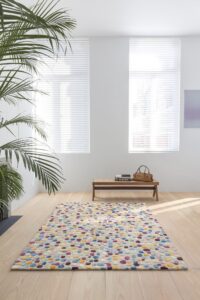 Ambiente alfombra Ligne Pure Dotted colorful