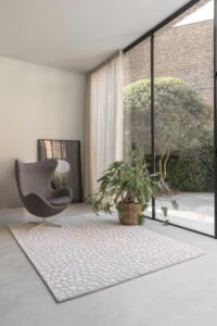 Ambiente alfombra Ligne Pure Dotted grey
