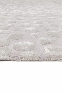 Detalle alfombra Ligne Pure Dotted grey