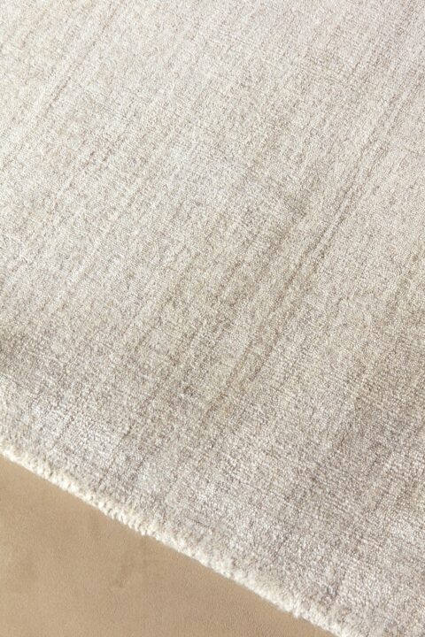 Alfombra-Ripple-Beige-detalle-LignePure-FernandezTextil(5) Detalle alfombra Ligne Pure Ripple beige