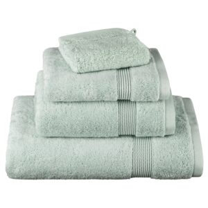 Juego toallas agua Supima Blank Home en Fernández Textil. Combinación extrasuave extraabsorbente 100% algodón alto gramaje.