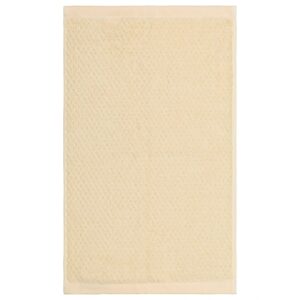 Toalla extrasuave sin secadora en bambú y algodón de Blank Home. 30x50cm color piña en Fernández Textil.