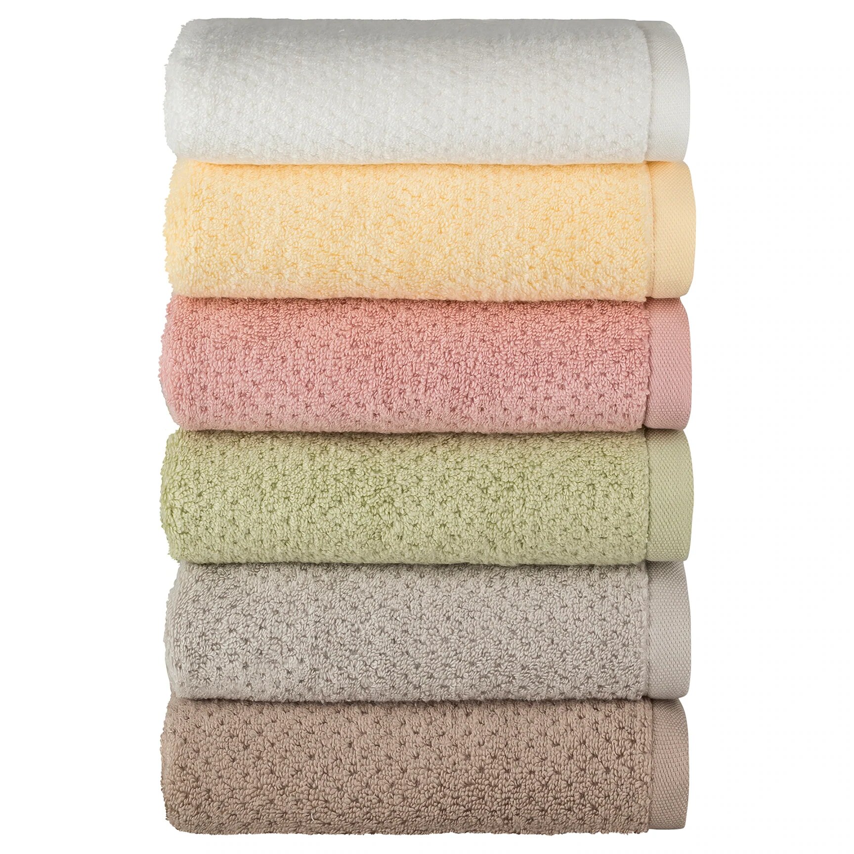 Toallas cuadradas de mano para el hogar toalla de bambú 100%