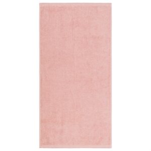 Toalla lavabo, ducha suave incluso mojada bambú y algodón Blank Home, clientes sin secadora. Color rosa, Fernández Textil.