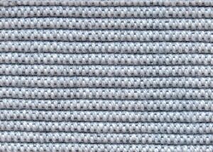 Alfombra a medida ajustable Knit KP 100% pura lana resistente uso, fuego, humedad. Color beige grisáceo atemporal 007 trama