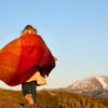 Manta Ezcaray Mohair colores rojos otoñales, para ir a la montaña. Comprar online fernandez textil