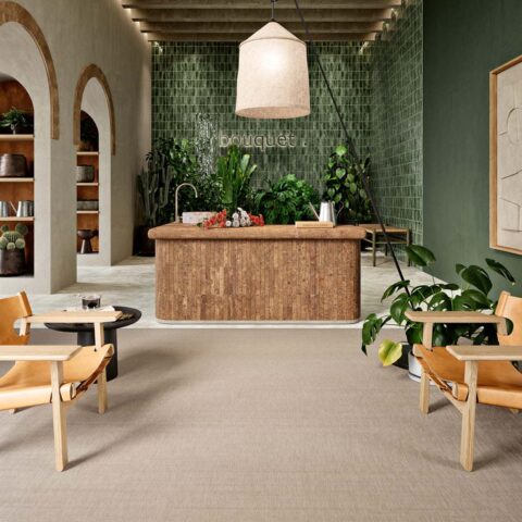 Decoración moderna con alfombra de vinilo estilo artesanal comprar online Fernández Textil